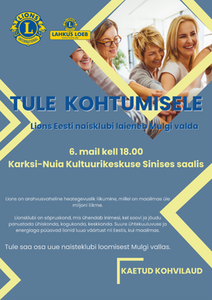 Mulgimaale luuakse uus Lions klubi